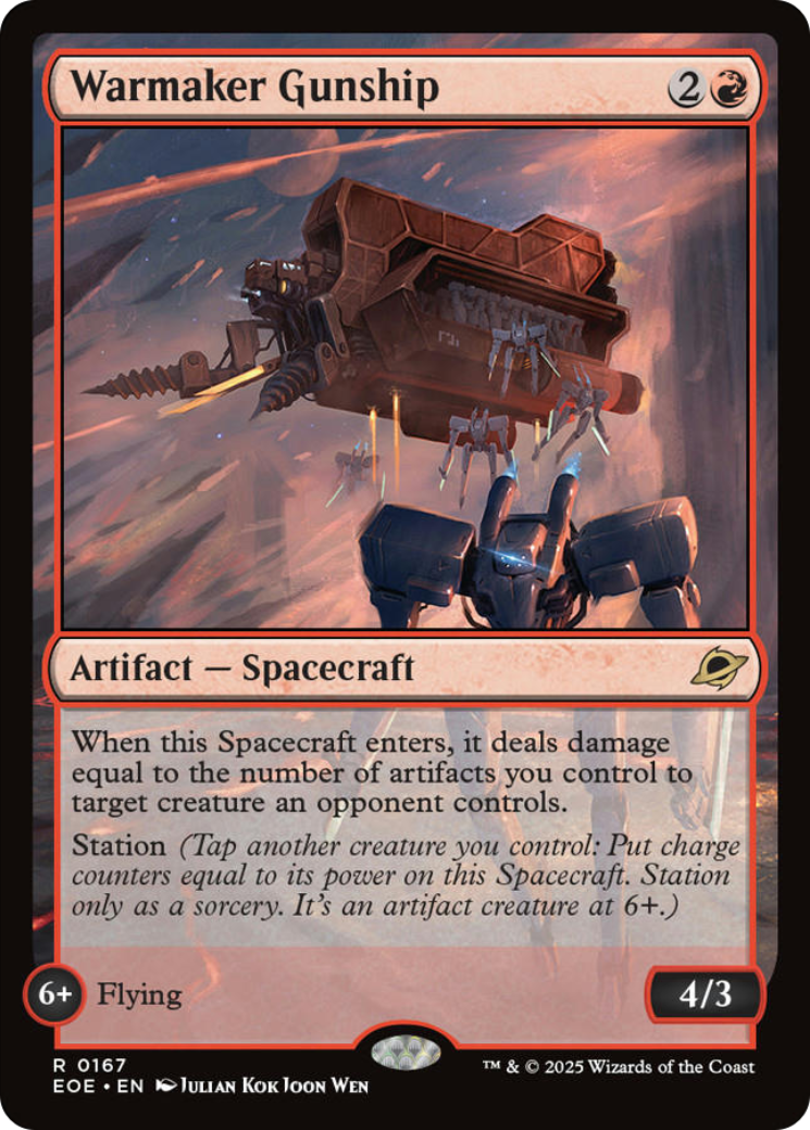 Warmaker Gunship [Edge of Eternities] | Total Play