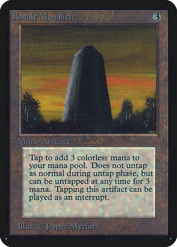 Basalt Monolith [Alpha Edition] | Total Play