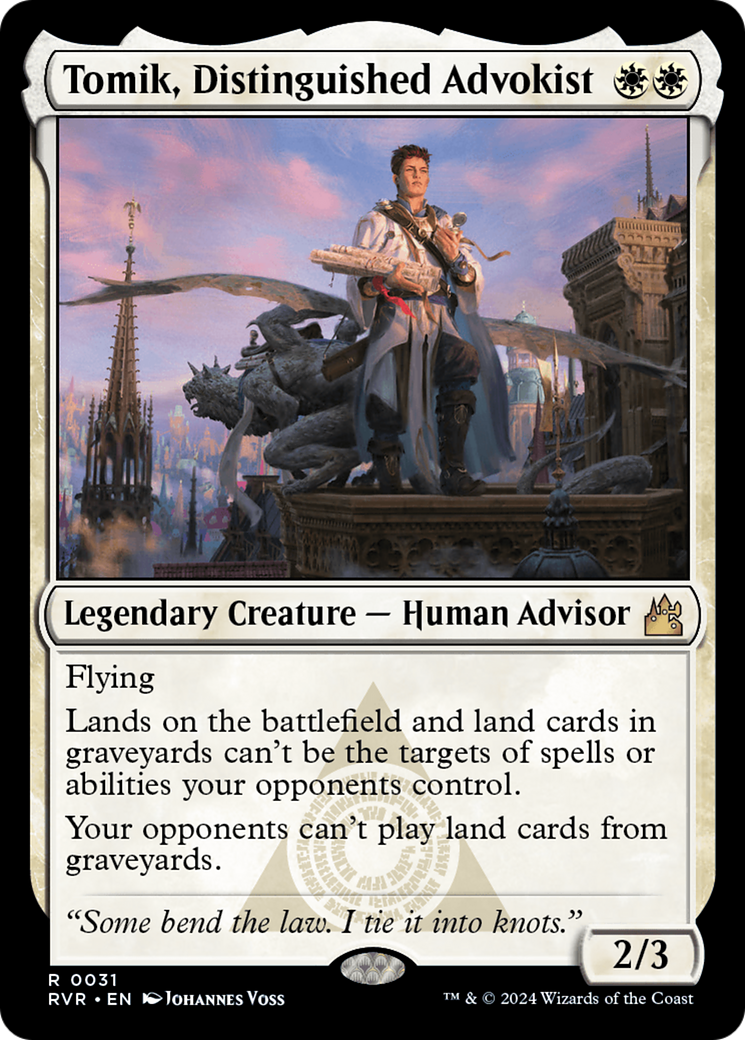 Tomik, Distinguished Advokist [Ravnica Remastered] | Total Play