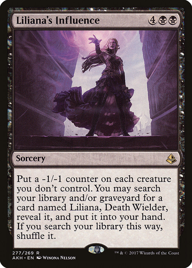Liliana's Influence [Amonkhet] | Total Play