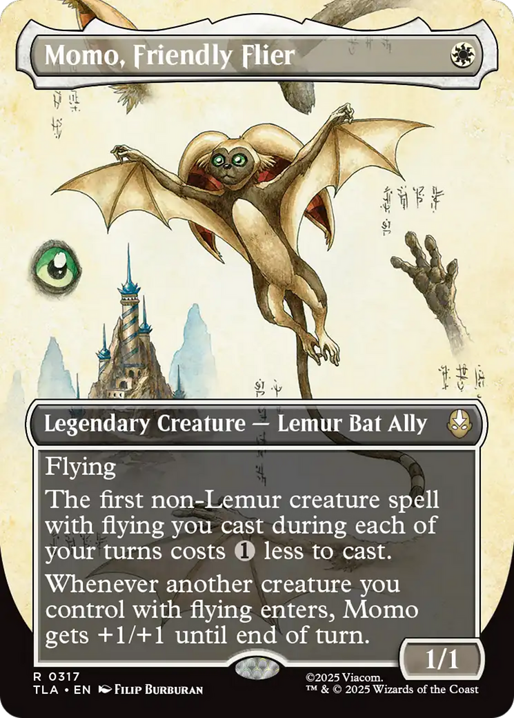 Momo, Friendly Flier (Borderless) [Avatar: The Last Airbender] | Total Play