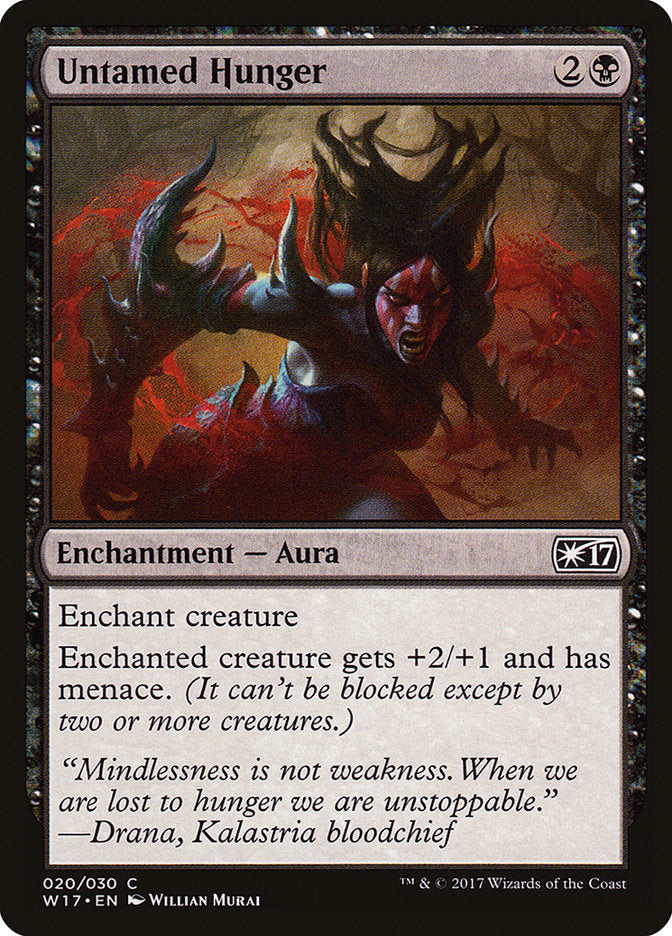 Untamed Hunger [Welcome Deck 2017] | Total Play