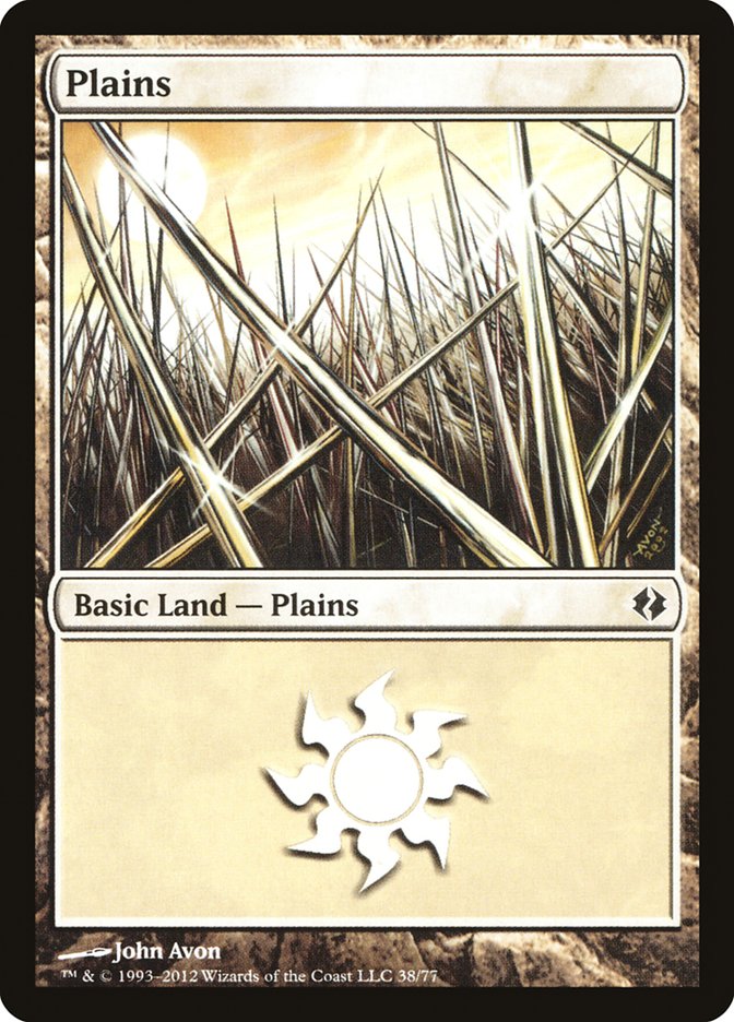 Plains (38) [Duel Decks: Venser vs. Koth] | Total Play