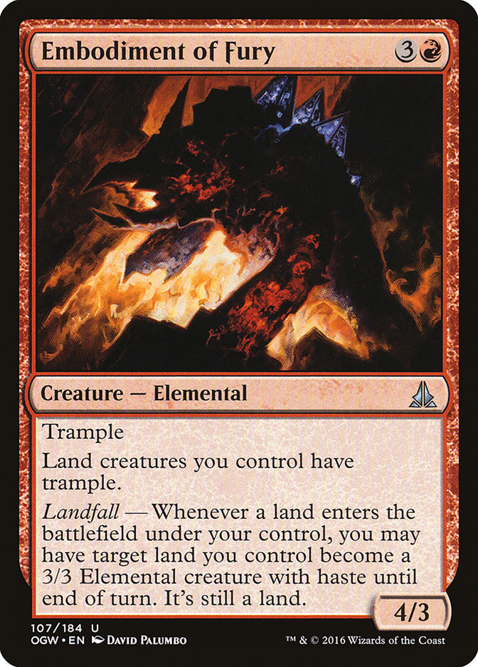 Embodiment of Fury [Oath of the Gatewatch] | Total Play