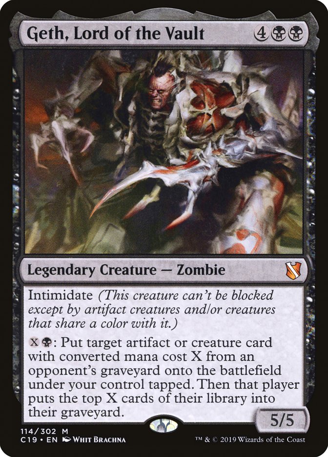 Geth, Lord of the Vault [Commander 2019] | Total Play