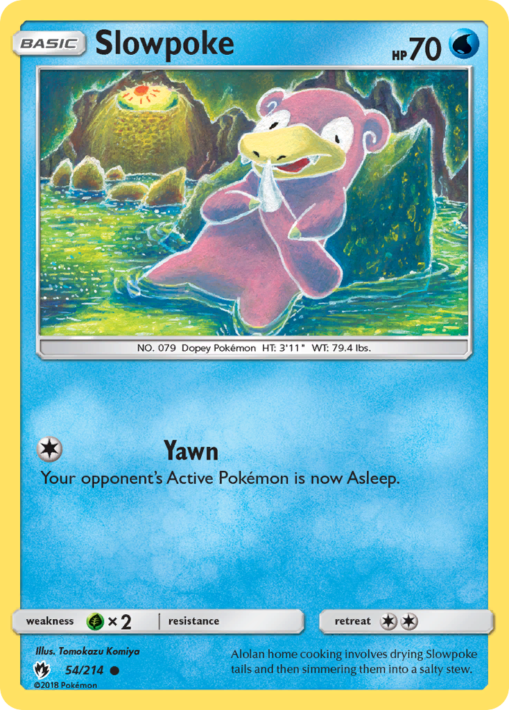 Slowpoke (54/214) [Sun & Moon: Lost Thunder] | Total Play