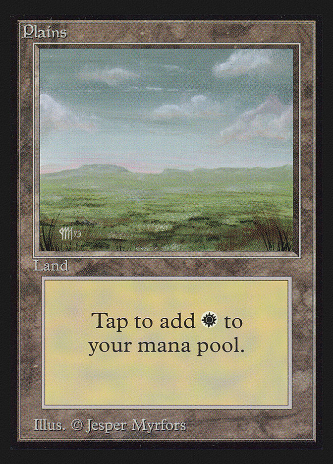 Plains (Signature on Left) [Collectors' Edition] | Total Play