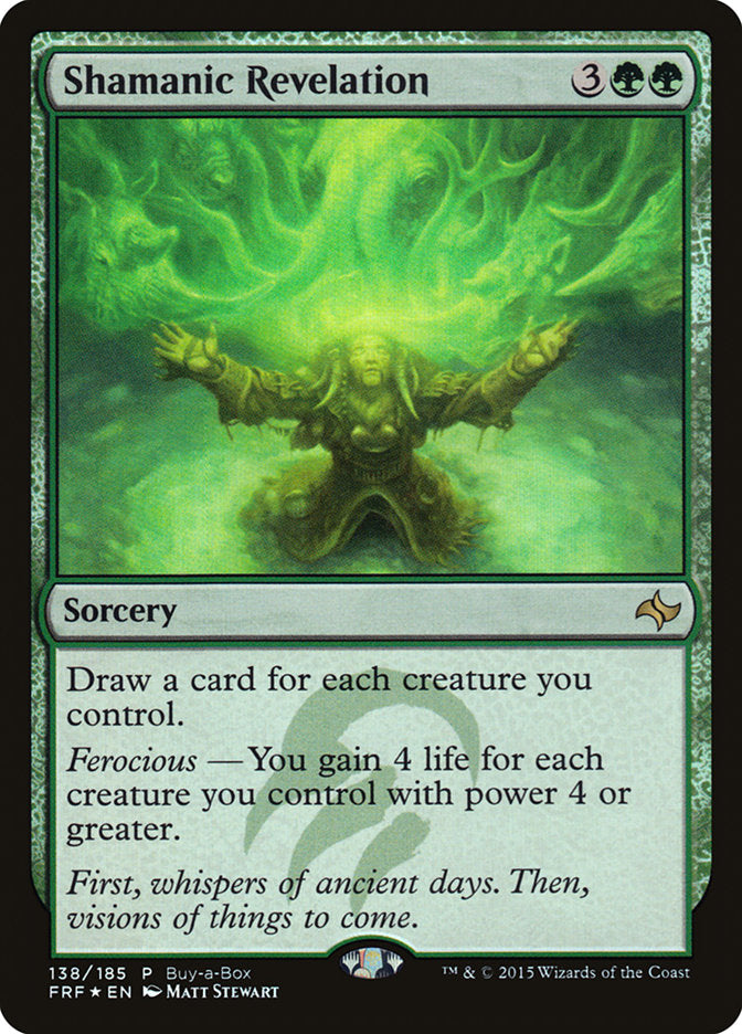 Shamanic Revelation (Buy-A-Box) [Fate Reforged Promos] | Total Play