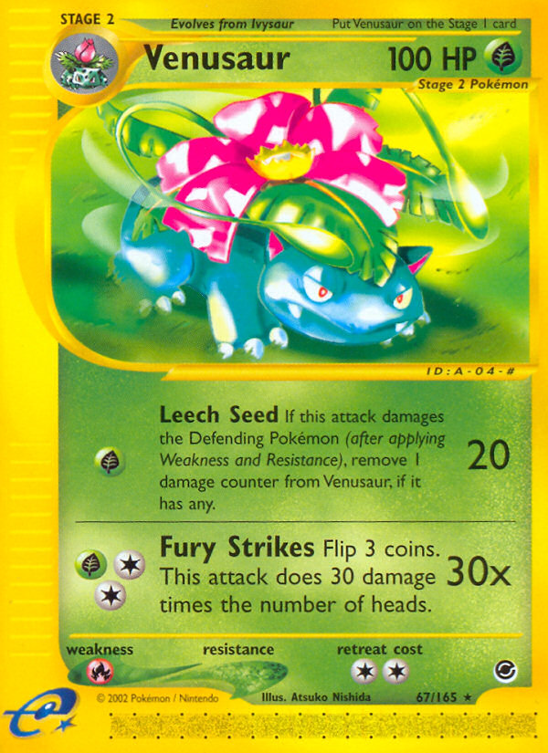 Venusaur (67/165) [Expedition: Base Set] | Total Play