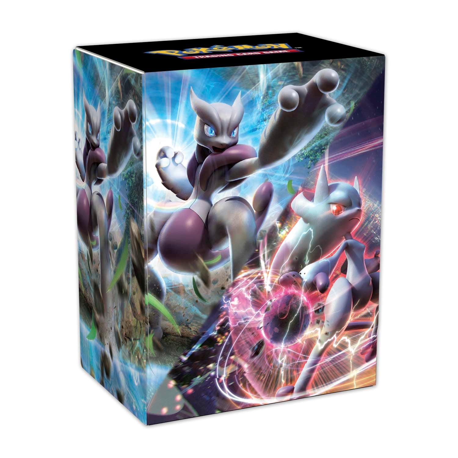 Deck Box - Mega Mewtwo X and Mega Mewtwo Y | Total Play