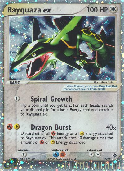 Rayquaza ex (97/97) [EX: Dragon] | Total Play