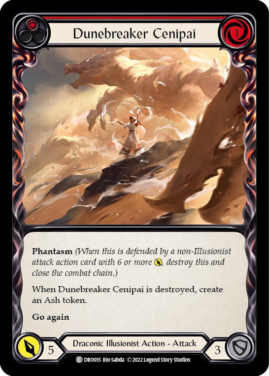 Dunebreaker Cenipai [DRO015] (Uprising Dromai Blitz Deck) | Total Play