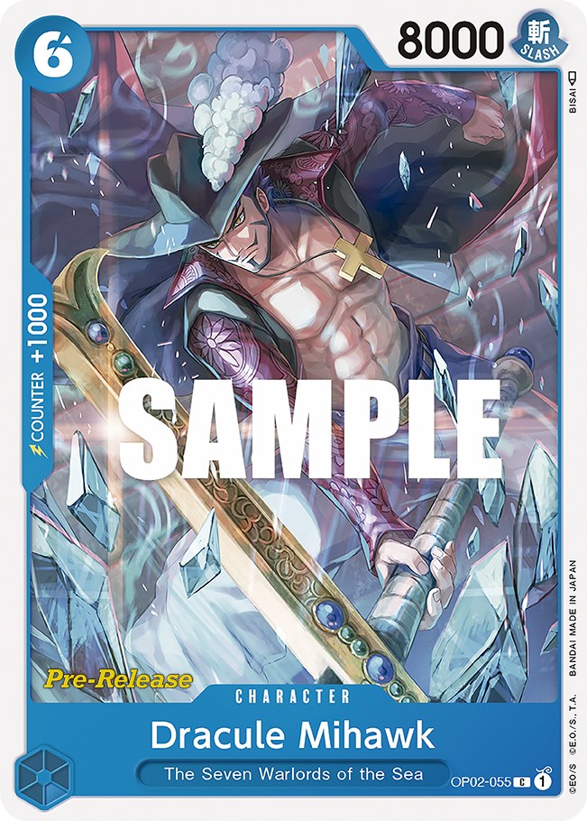 Dracule Mihawk [Paramount War Pre-Release Cards] | Total Play