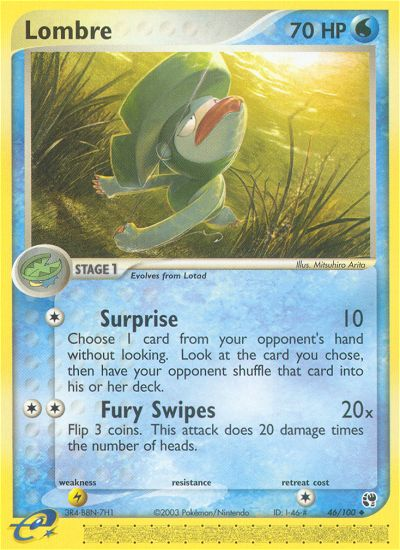 Lombre (46/100) [EX: Sandstorm] | Total Play