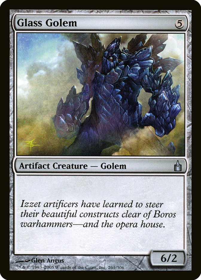Glass Golem [Ravnica: City of Guilds] | Total Play