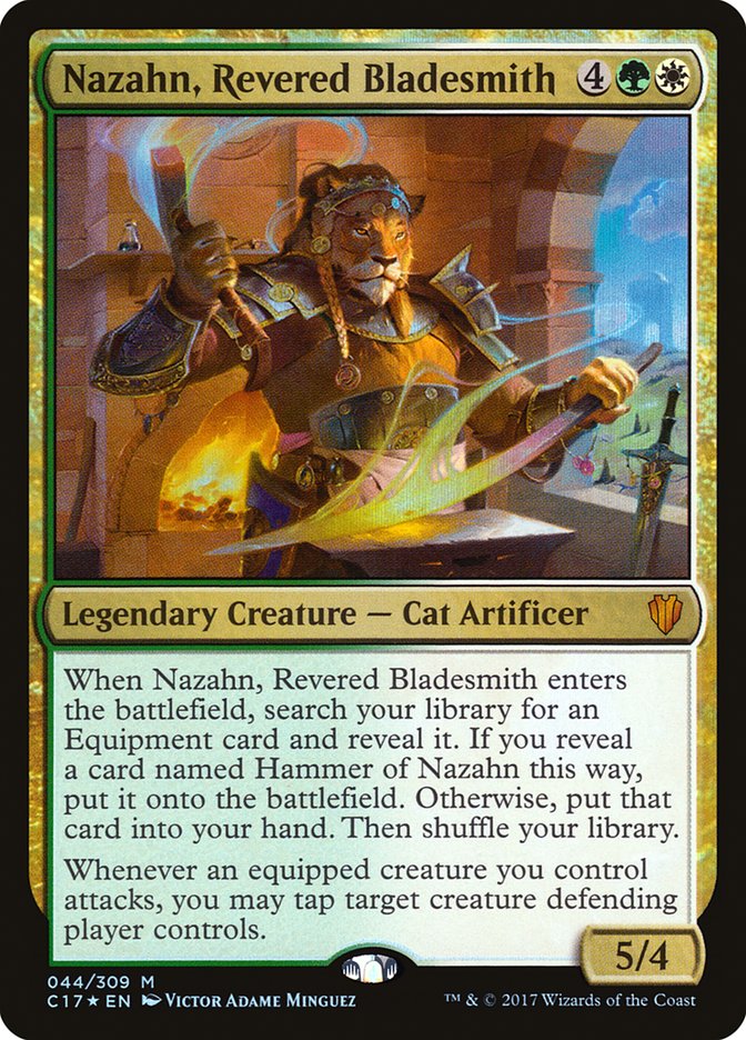 Nazahn, Revered Bladesmith [Commander 2017] | Total Play