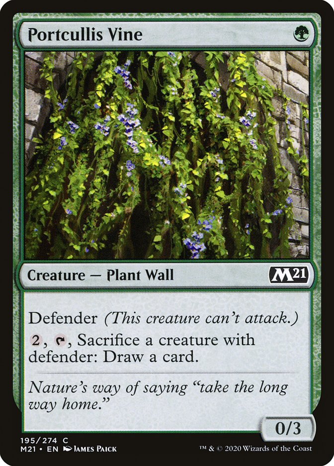 Portcullis Vine [Core Set 2021] | Total Play