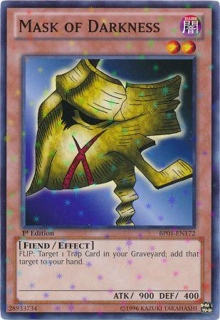 Mask of Darkness [BP01-EN172] Starfoil Rare | Total Play