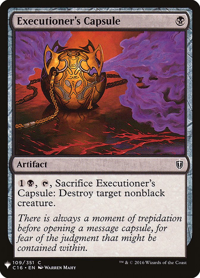 Executioner's Capsule [Mystery Booster] | Total Play