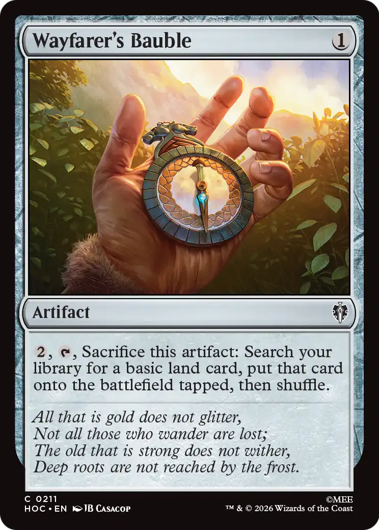 Wayfarer's Bauble [The Hobbit: Eternal-Legal] | Total Play