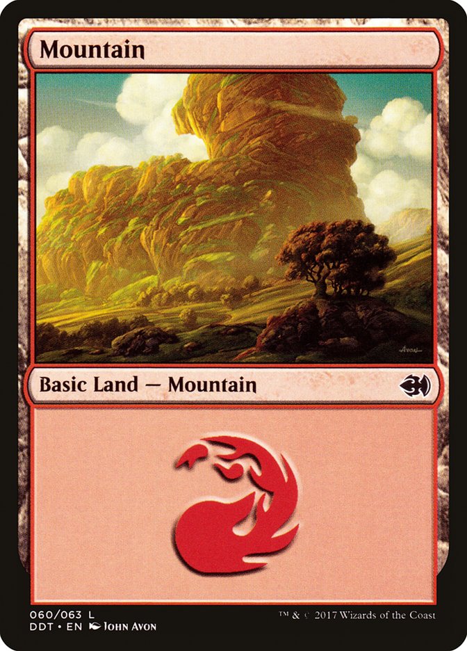 Mountain (60) [Duel Decks: Merfolk vs. Goblins] | Total Play