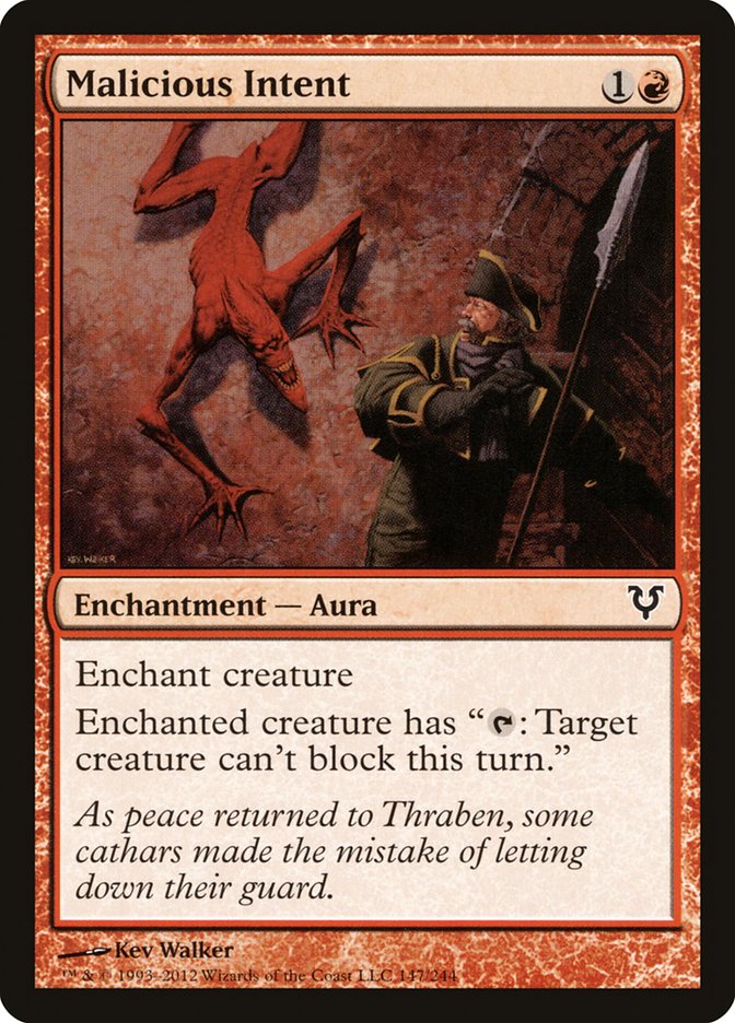 Malicious Intent [Avacyn Restored] | Total Play