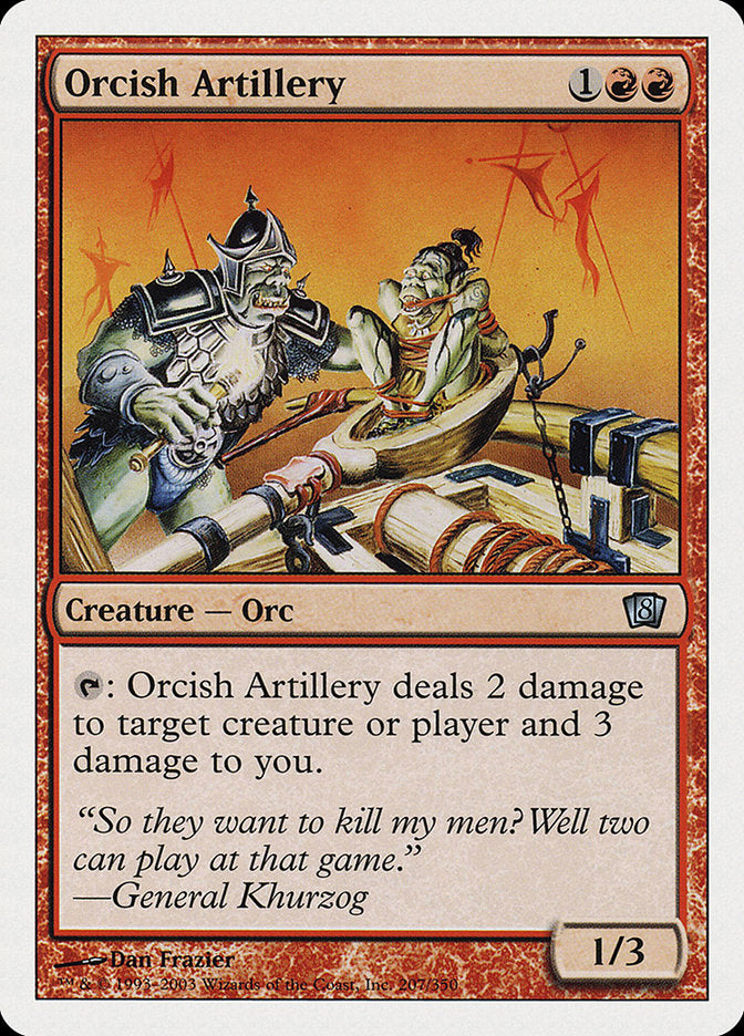 Orcish Artillery [Eighth Edition] | Total Play