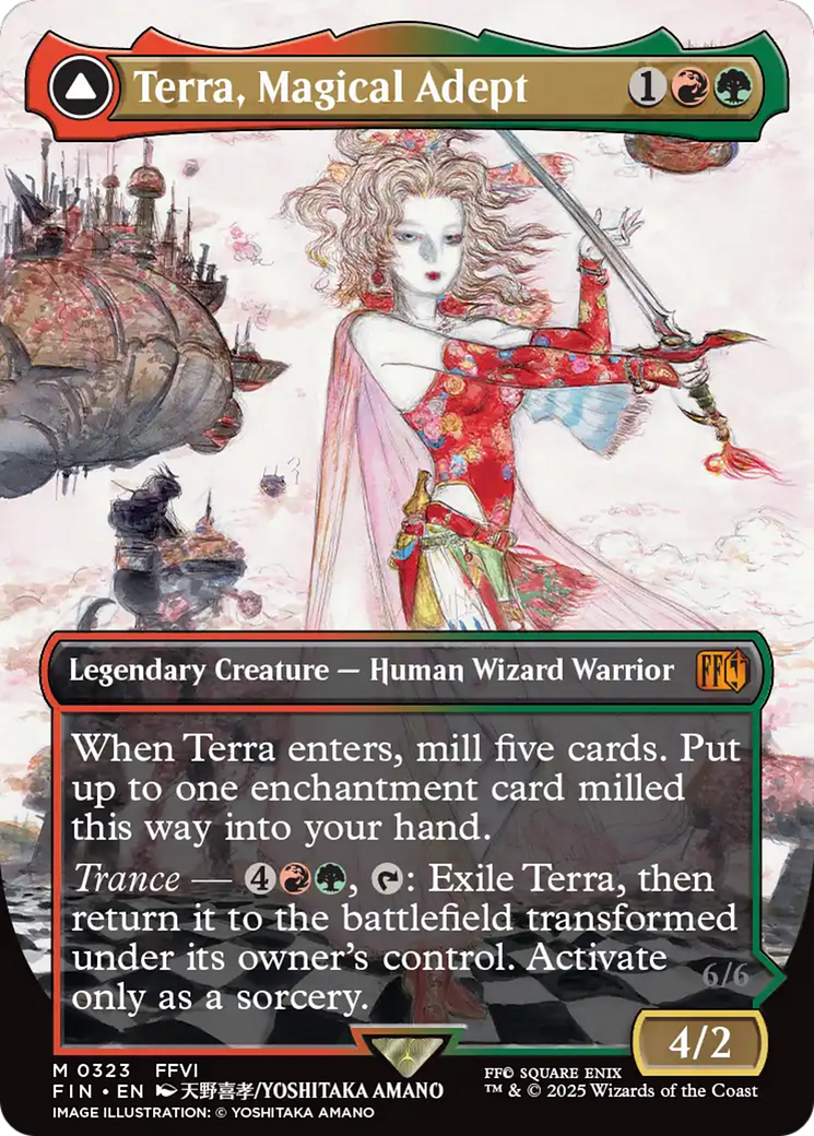Terra, Magical Adept // Esper Terra (Borderless) [FINAL FANTASY] | Total Play
