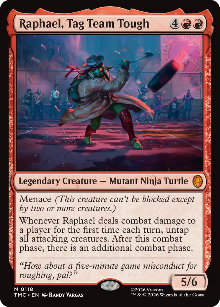 Raphael, Tag Team Tough [Teenage Mutant Ninja Turtles Commander] | Total Play