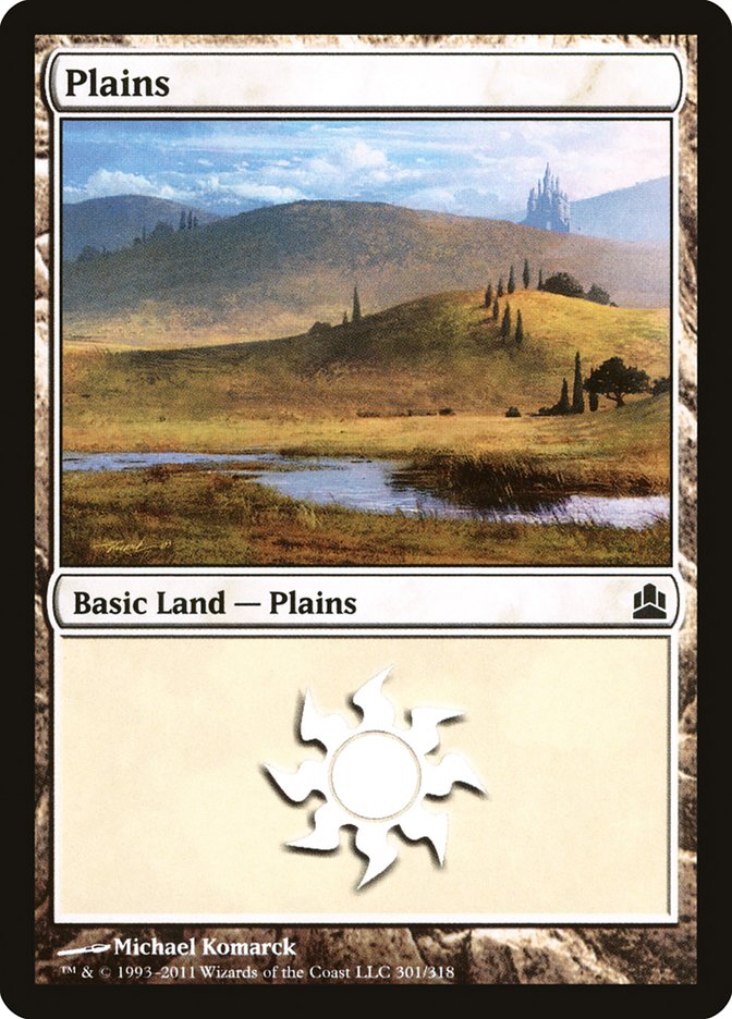 Plains (301) [Commander 2011] | Total Play