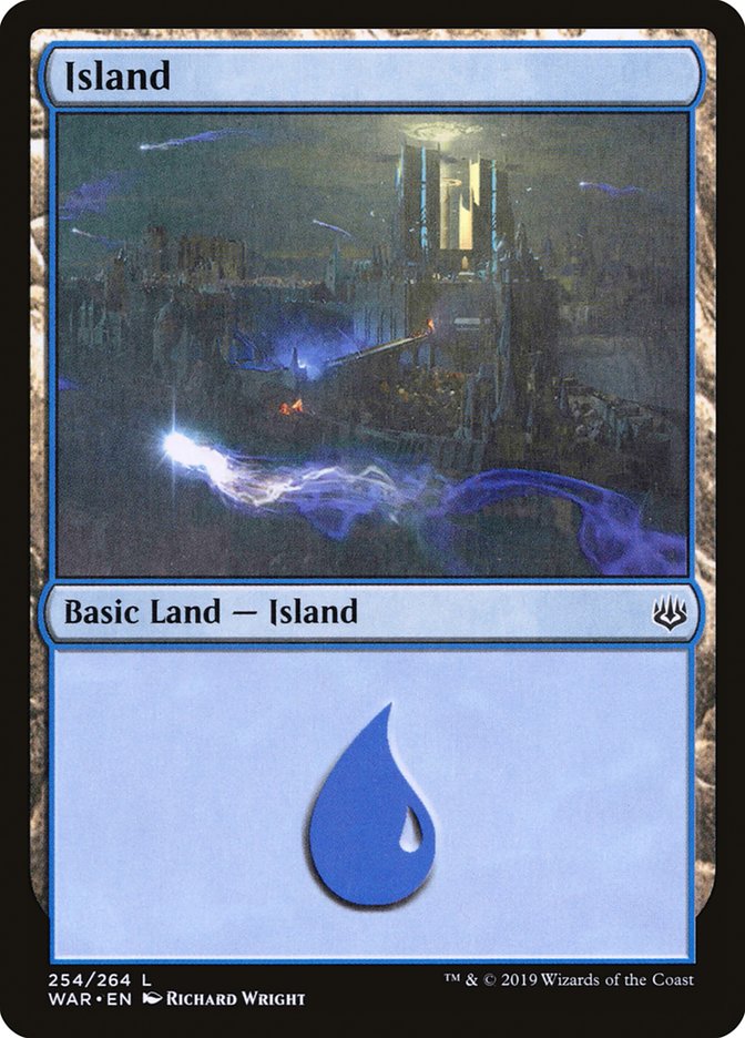 Island (254) [War of the Spark] | Total Play