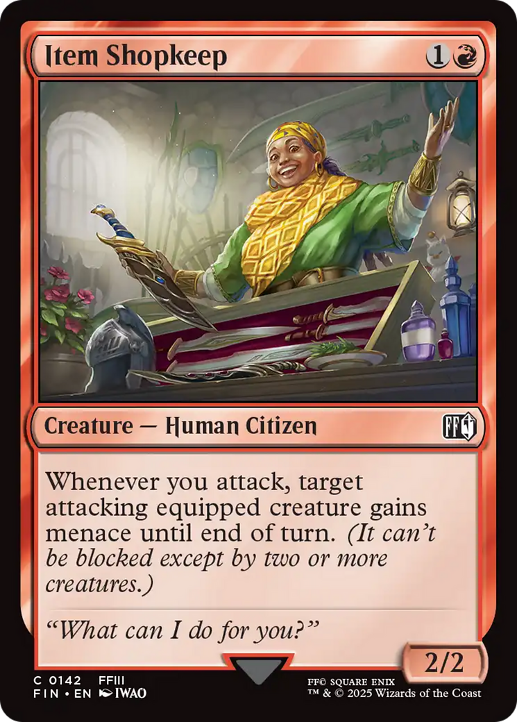 Item Shopkeep [FINAL FANTASY] | Total Play