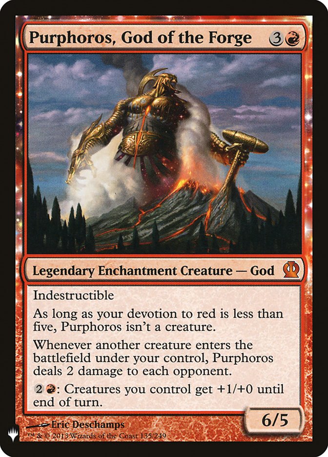 Purphoros, God of the Forge [Mystery Booster] | Total Play