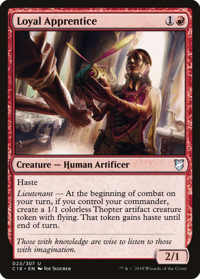 Loyal Apprentice [Commander 2018] | Total Play