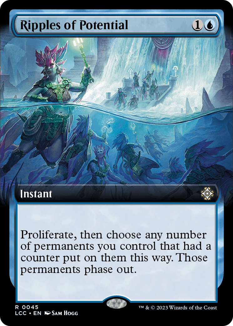 Ripples of Potential (Extended Art) [The Lost Caverns of Ixalan Commander] | Total Play