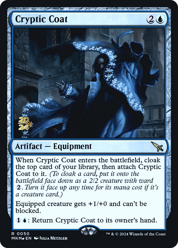 Cryptic Coat [Murders at Karlov Manor Prerelease Promos] | Total Play