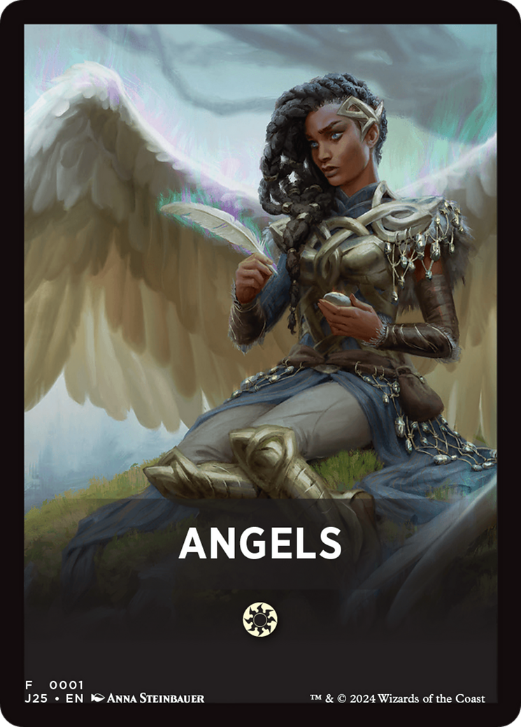 Angels Theme Card [Foundations Jumpstart Front Cards] | Total Play