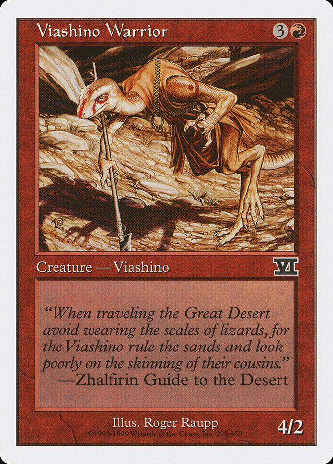 Viashino Warrior [Classic Sixth Edition] | Total Play