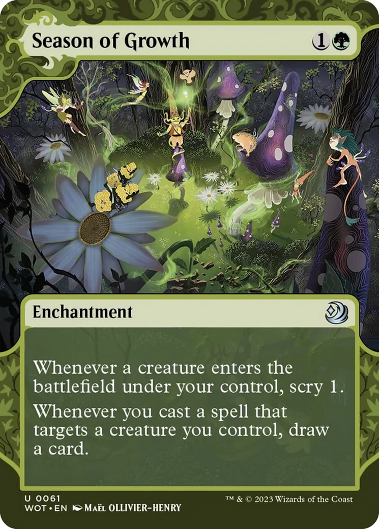 Season of Growth [Wilds of Eldraine: Enchanting Tales] | Total Play