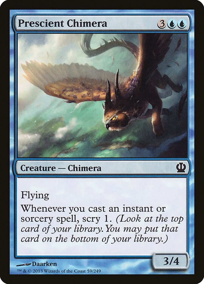 Prescient Chimera [Theros] | Total Play