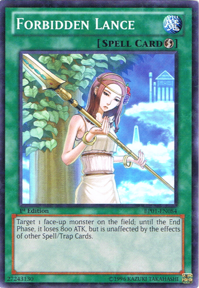 Forbidden Lance [BP01-EN084] Starfoil Rare | Total Play