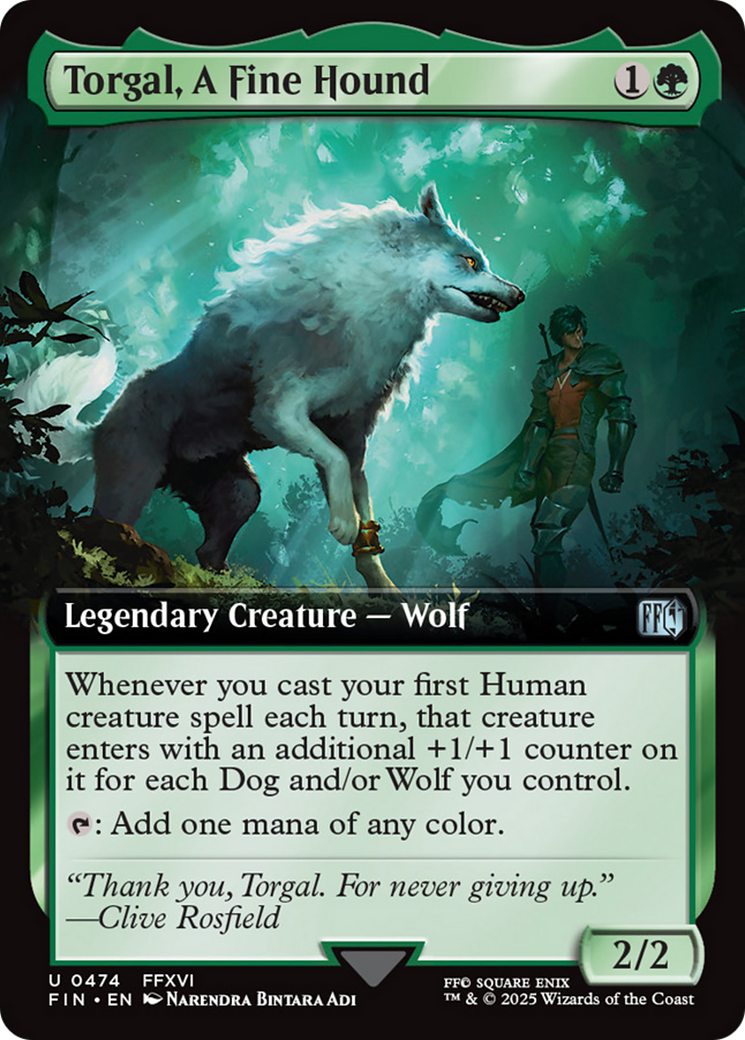 Torgal, A Fine Hound (Extended Art) [FINAL FANTASY] | Total Play