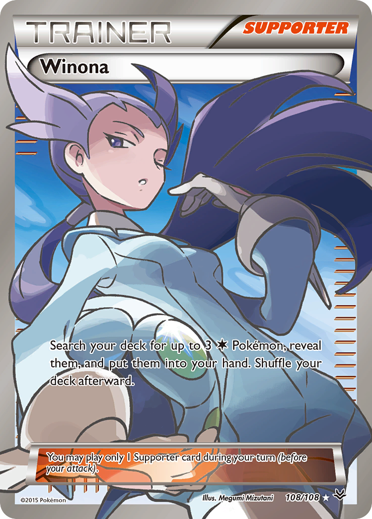 Winona (108/108) [XY: Roaring Skies] | Total Play