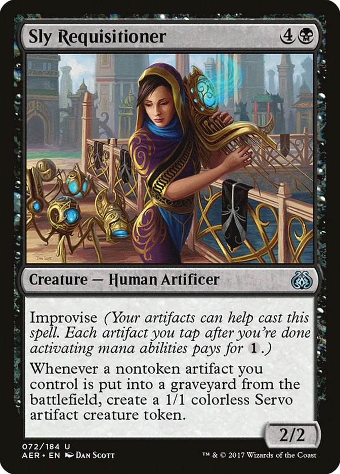 Sly Requisitioner [Aether Revolt] | Total Play