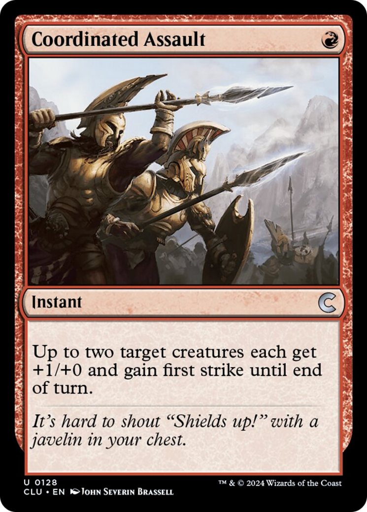 Coordinated Assault [Ravnica: Clue Edition] | Total Play