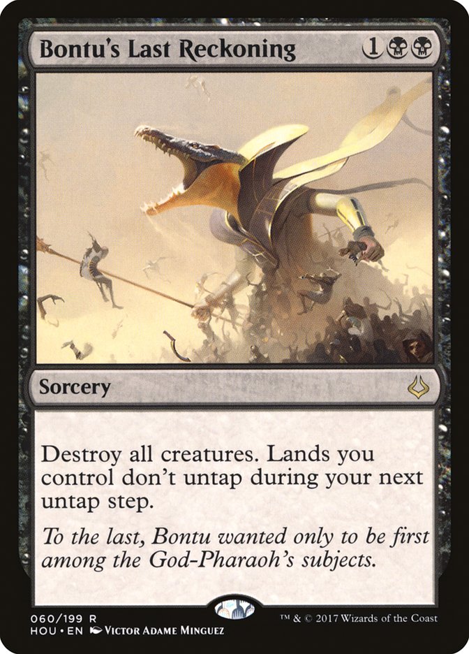 Bontu's Last Reckoning [Hour of Devastation] | Total Play