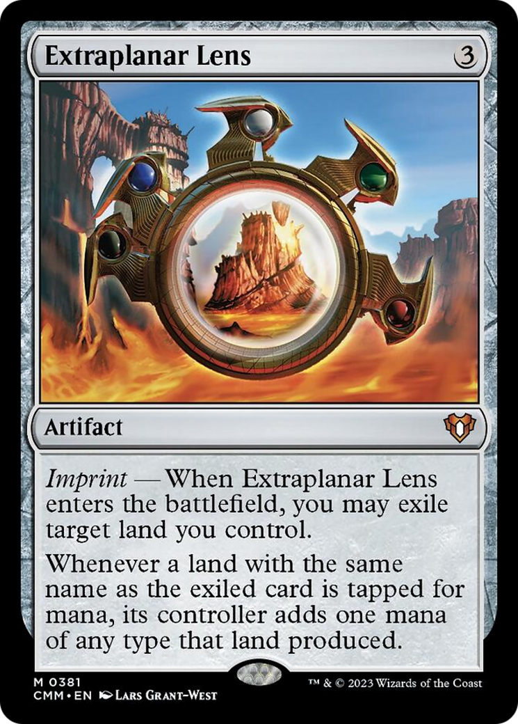 Extraplanar Lens [Commander Masters] | Total Play