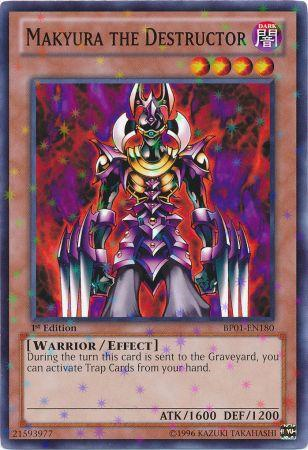 Makyura the Destructor [BP01-EN180] Starfoil Rare | Total Play