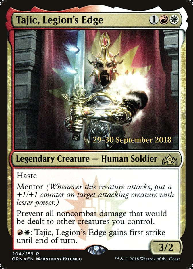 Tajic, Legion's Edge [Guilds of Ravnica Prerelease Promos] | Total Play
