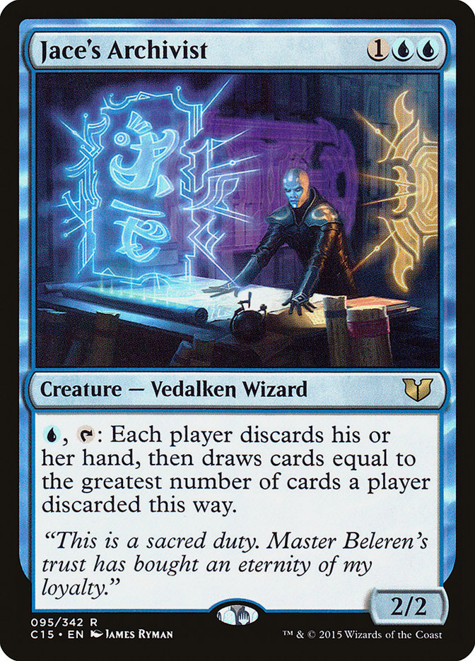 Jace's Archivist [Commander 2015] | Total Play